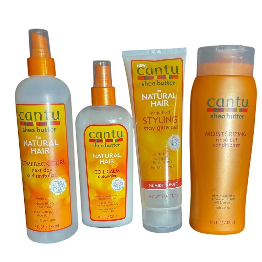 Bundle of Cantu Hair Products.